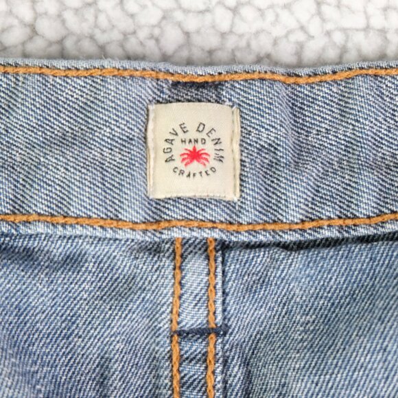 Agave Denim Jeans Mens 38x32 Blue No.12 Athletic Bixby Ranch Flex Medium Wash - Picture 8 of 12